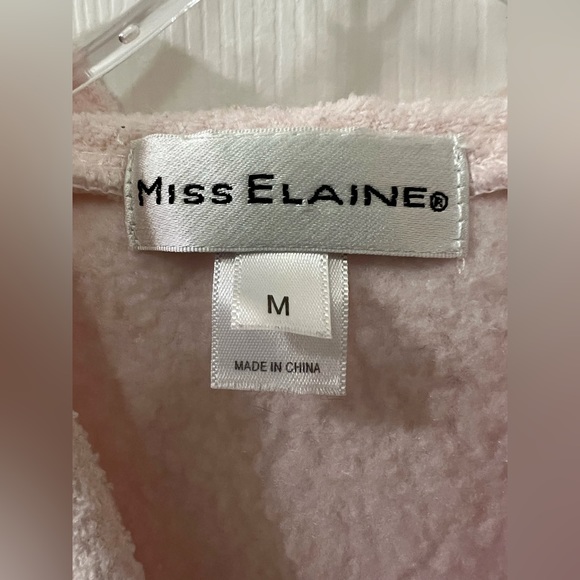 Miss Elaine pink color , sleepwear Size M 100% polyester - Picture 4 of 6